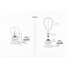 611030101 Эдисон 1*60W E27 220 V наст.лампа 611030101 Эдисон 1*60W E27 220 V наст.лампа