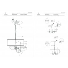 386017605 Люстра CHIARO Палермо 386017605 Люстра CHIARO Палермо