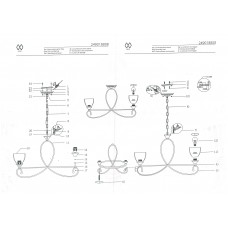 249018808 Люстра MW-Light Замок