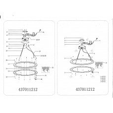 437011212 Кларис 12*5W LED 220 V люстра 437011212 Кларис 12*5W LED 220 V люстра