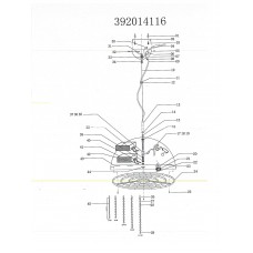 392014116 Фьюжн 16*3W ChipLED 220 V люстра 392014116 Фьюжн 16*3W ChipLED 220 V люстра
