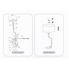 628030201 Настольная лампа MW-Light Шаратон 628030201 Настольная лампа MW-Light Шаратон