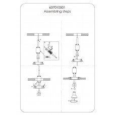 637010501 Встраиваемый светильник De Markt Круз 637010501 Встраиваемый светильник De Markt Круз