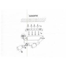 545020704 Астор 4*50W GU10 220 V IP20 спот 545020704 Астор 4*50W GU10 220 V IP20 спот