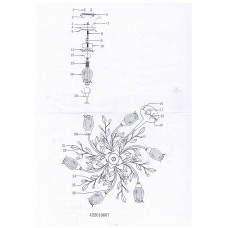 422010607 Люстра MW-Light Роса 422010607 Люстра MW-Light Роса