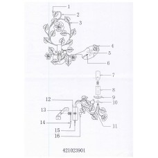 421023901 Бра MW-Light Букет 421023901 Бра MW-Light Букет