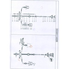 355011608 Люстра CHIARO София