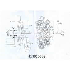 423020602 Розалия 2*60W E27 220V бра 423020602 Розалия 2*60W E27 220V бра