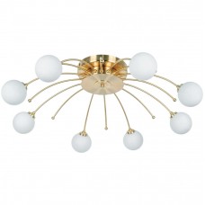 306012408 Оливия золото матовое 8*35W G9 220 V люстра (без лампочек в комплекте)