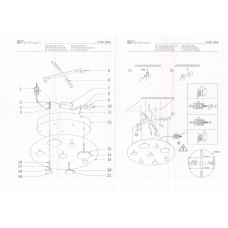 712011908 Иланг 36W LED 220 V люстра 712011908 Иланг 36W LED 220 V люстра