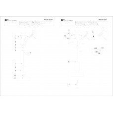 452015201 Галатея 1*40W E14 220 V люстра 452015201 Галатея 1*40W E14 220 V люстра