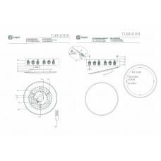 716010101 Светильник De Markt Гуфи 716010101 Светильник De Markt Гуфи