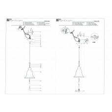 720010301 Кьянти 1*40W E27 220 V люстра 720010301 Кьянти 1*40W E27 220 V люстра
