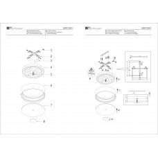 688010801 Энигма 30W LED 220 V люстра 688010801 Энигма 30W LED 220 V люстра