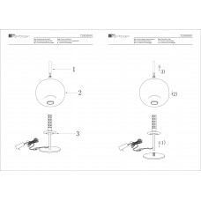 722030501 Ауксис 1*6W LED 220 V наст.лампа 722030501 Ауксис 1*6W LED 220 V наст.лампа
