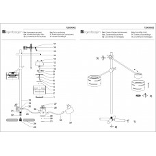 725030502 Настольная лампа De Markt Чил-аут 725030502 Настольная лампа De Markt Чил-аут