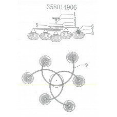 358014906 Светильник De Markt Грация 358014906 Светильник De Markt Грация