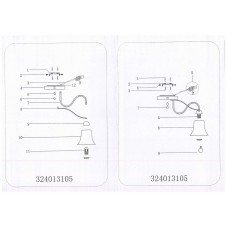 324013105 Альфа 5*60W E14 220 V люстра