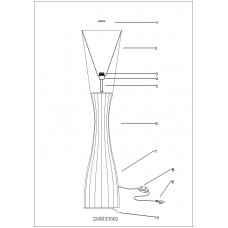 250033501 Уют коричневый 1*60W Е27 220 V наст. лампа 250033501 Уют коричневый 1*60W Е27 220 V наст. лампа