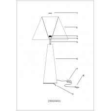 250036601 Уют 1*60W Е27 220 V наст. лампа 250036601 Уют 1*60W Е27 220 V наст. лампа