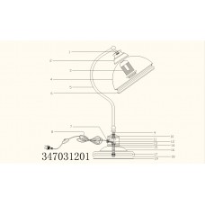 347031201 Фелиция бронза антик 1*60W Е27 220 V наст. лампа 347031201 Фелиция бронза антик 1*60W Е27 220 V наст. лампа