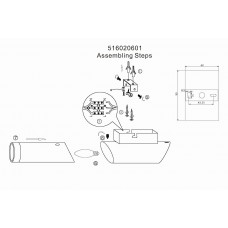 516020601 Варна хром матовый 1*40W Е14 220 V бра 516020601 Варна хром матовый 1*40W Е14 220 V бра