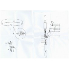 516021002 Варна хром  матовый 2*40W Е14 220 V бра 516021002 Варна хром  матовый 2*40W Е14 220 V бра