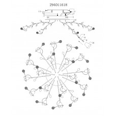 294011618 Светильник MW-Light Подснежник 294011618 Светильник MW-Light Подснежник