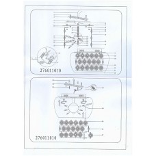 276011010 Венеция хром 10*20W G4 12 V люстра