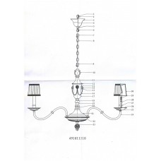 491011510 Люстра CHIARO Габриэль 491011510 Люстра CHIARO Габриэль