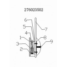 276023502 Венеция 2*50W G9 220 V люстра