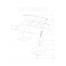 227028202 Граффити 2*20W G4 12 V LED бра 227028202 Граффити 2*20W G4 12 V LED бра