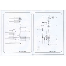 344018306 Федерика хром 6*60W Е14 220 V люстра