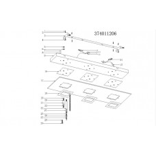 374011206 Премьера 6*20W G4 12 V люстра