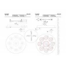 384012409 Светильник CHIARO Каскад 384012409 Светильник CHIARO Каскад
