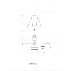 365032901 Улыбка 1*40W Е14 220 V наст. лампа 365032901 Улыбка 1*40W Е14 220 V наст. лампа