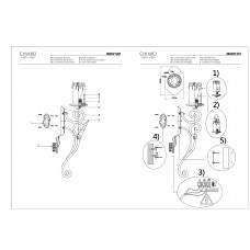 382021201 Бра CHIARO Айвенго