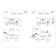 382021302 Айвенго 2*60W E27 220 V бра