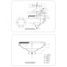 351012013 Светильник MW-Light Изабелла 351012013 Светильник MW-Light Изабелла