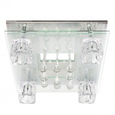 330010904  Альтаир хром 4*20W G4 12 V LED люстра (пульт)