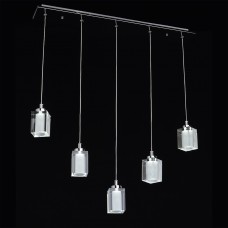 392015110 Фьюжн 5*20W G4+5*3W LED 220 V люстра (пульт) 392015110 Фьюжн 5*20W G4+5*3W LED 220 V люстра (пульт)