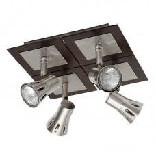 503020304 Арктур хром матовый/темн.дерево 4*50W GU10 220 V спот 503020304 Арктур хром матовый/темн.дерево 4*50W GU10 220 V спот
