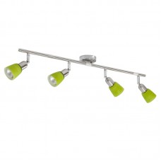 504021504 Мона хром/зеленый 4*40W Е14 220 V спот