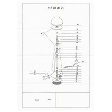 417030901 Брюссель 1*5W G4 220 V наст.лампа 417030901 Брюссель 1*5W G4 220 V наст.лампа