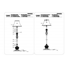 254045501 Версаче 1*60W E27 220 V торшер 254045501 Версаче 1*60W E27 220 V торшер