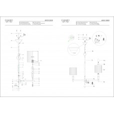 460010806 Инесса 6*40W E14 220 V люстра