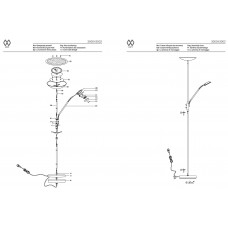 300043002 Техно 1*18W+1*5W LED 220 V торшер 300043002 Техно 1*18W+1*5W LED 220 V торшер