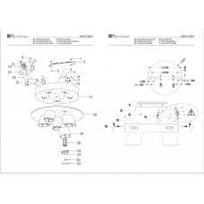 609013605 Фленсбург 5*4W LED 220 V люстра