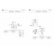 452024603 Галатея 3*6W LED 220 V спот 452024603 Галатея 3*6W LED 220 V спот