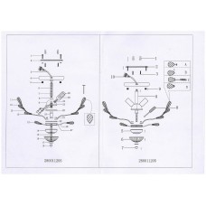 280011205 Адриатика 5*60W E14 220 V люстра